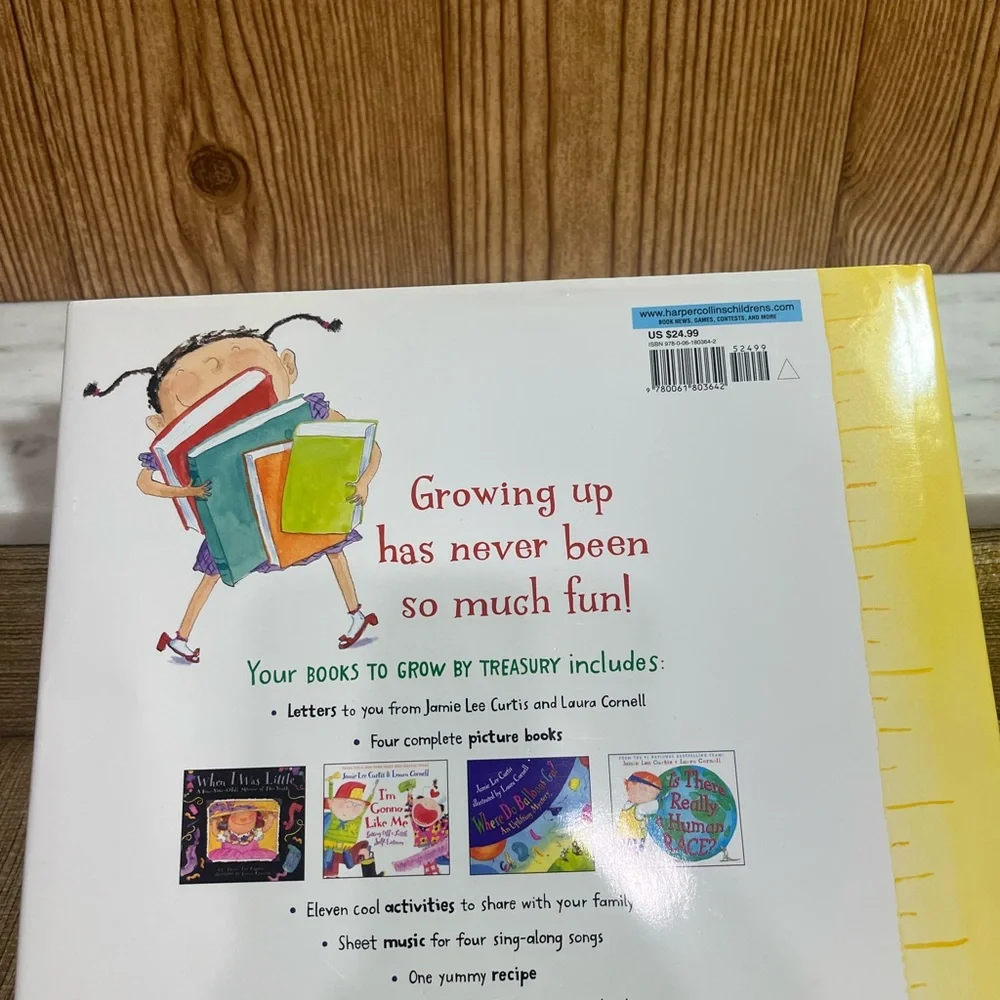 Books to Grow By Treasury by Jamie Lee Curtis